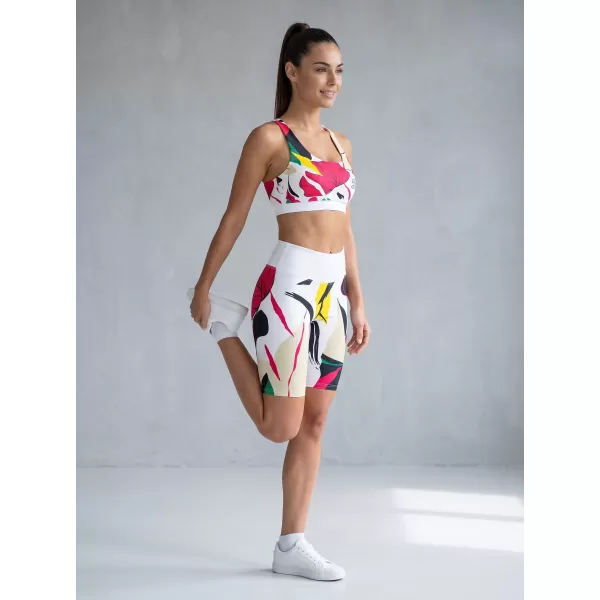  Női prémium funkcionális leggings térd felett ALTISPORT VOJ/ALW042LEG02 FEHÉR 