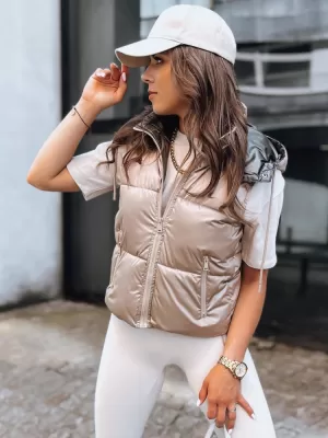 Mellény DSTREET OSHE TY3703 KARAMELLA