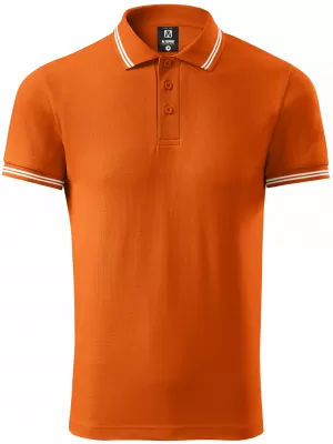 Férfi póló gallérral ALTISPORT NoPrint NP/ALM912 NARANCS