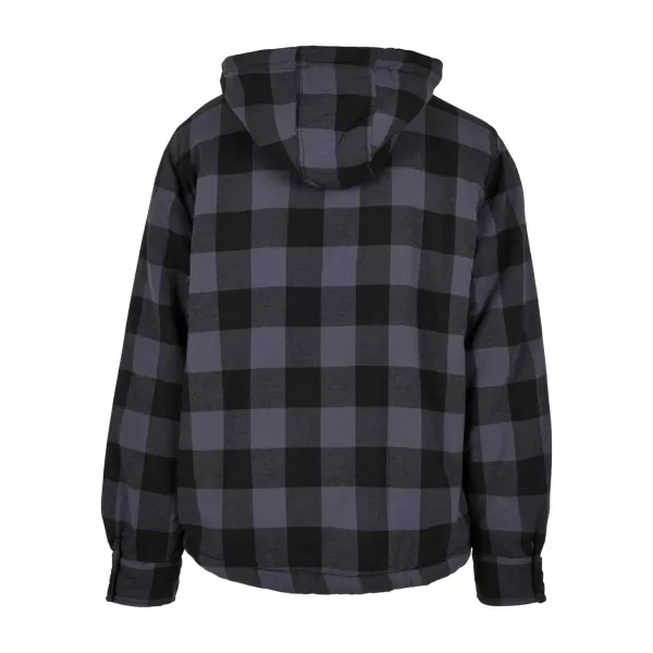  Kabát BRANDIT LUMBER BD3172 FEKETE/SZÜRKE 