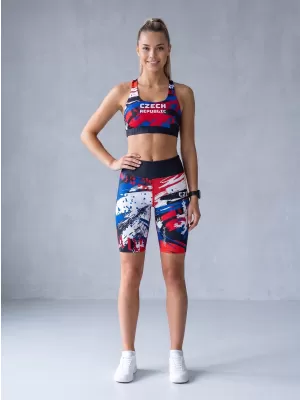 Női prémium funkcionális leggings térd felett ALTISPORT VOJ/ALW036LEG02 CSEH