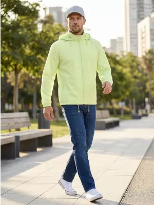 Férfi dzseki ALTISPORT NoPrint NP/ALM2311NJ VILÁGOS SÁRGA