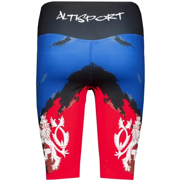  Női prémium funkcionális leggings térd felett ALTISPORT VOJ/ALW036LEG02 CSÍKOK 