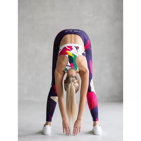  Női hosszú, prémium funkcionális leggings ALTISPORT VOJ/ALW042LEG01 SÖTÉTKÉK 
