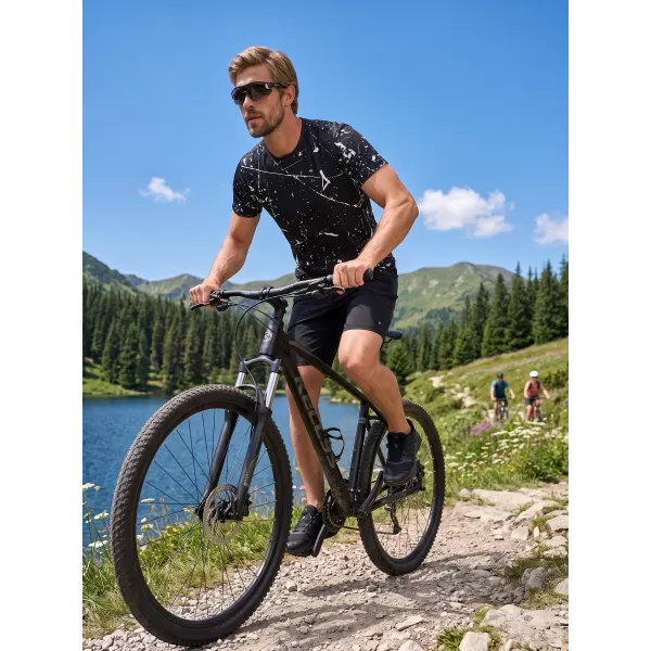  Férfi funkcionális prémium póló ALTISPORT VOJ/ALM034TR01 FEKETE 