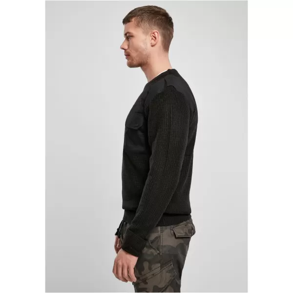  Férfi pulóver BRANDIT MILITARY BD5018 FEKETE 