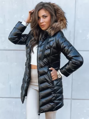 Kabát DSTREET CRYSTAL TY3821 FEKETE