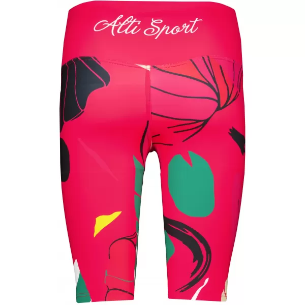  Női prémium funkcionális leggings térd felett ALTISPORT VOJ/ALW042LEG02 RÓZSASZÍN 