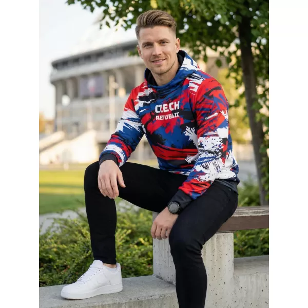  Férfi prémium funkcionális pulóver ALTISPORT VOJ/ALM036MI01 CZECH 