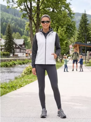 Női softshell mellény ALTISPORT NoPrint NP/ALW7211NJ FEHÉR/FEHÉR