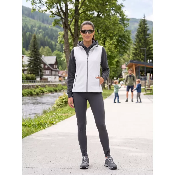  Női softshell mellény ALTISPORT NoPrint NP/ALW7211NJ FEHÉR/FEHÉR 