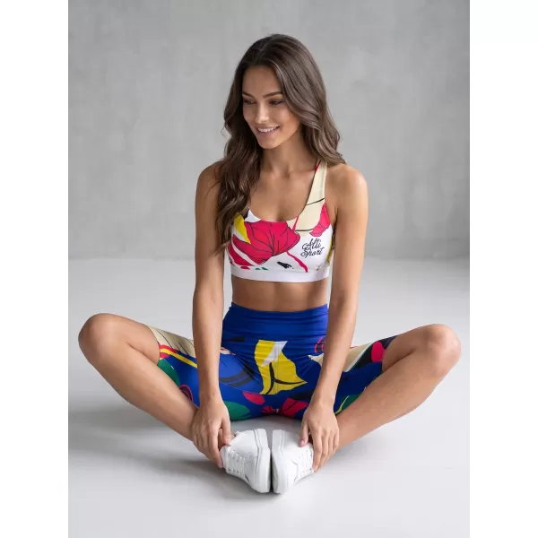  Női prémium funkcionális leggings térd felett ALTISPORT VOJ/ALW042LEG02 KÉK 
