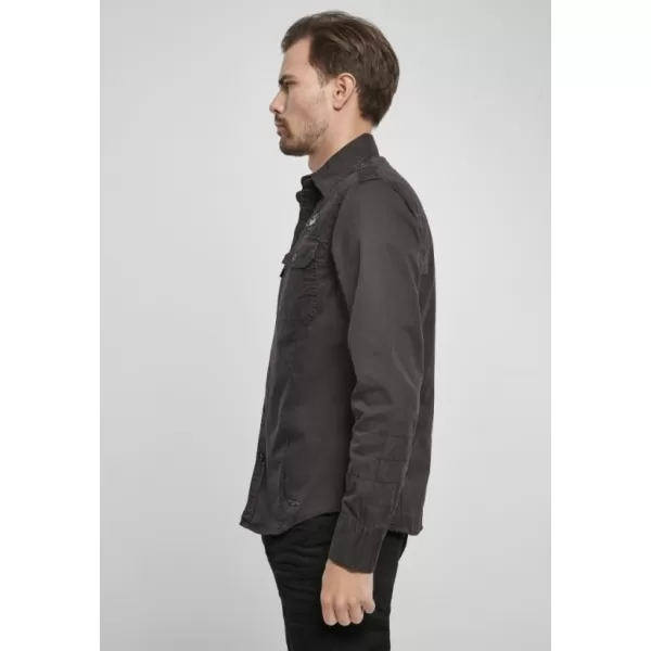  Férfi ing BRANDIT LUIS VINTAGE BD4023 BLACK Brandit1 