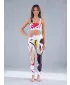Női hosszú, prémium funkcionális leggings ALTISPORT VOJ/ALW042LEG01 FEHÉR