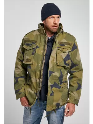 Kabát BRANDIT M-65 GIANT BD3101 SVÉD CAMO