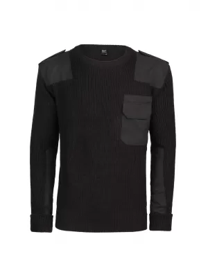 Férfi pulóver BRANDIT MILITARY BD5018 FEKETE