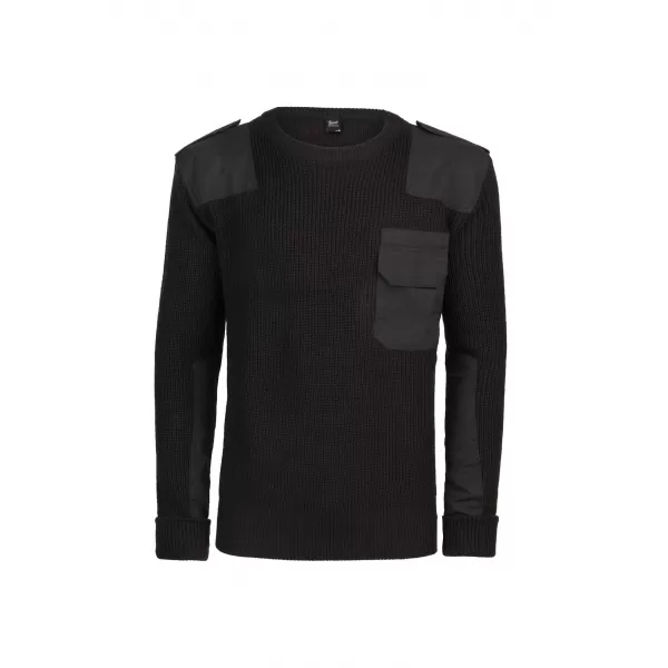  Férfi pulóver BRANDIT MILITARY BD5018 FEKETE 