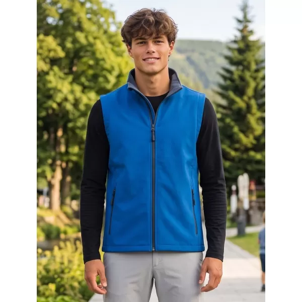  Férfi softshell mellény ALTISPORT NoPrint NP/ALM8211NJ TENGERI KÉK/TENGERÉSZET 