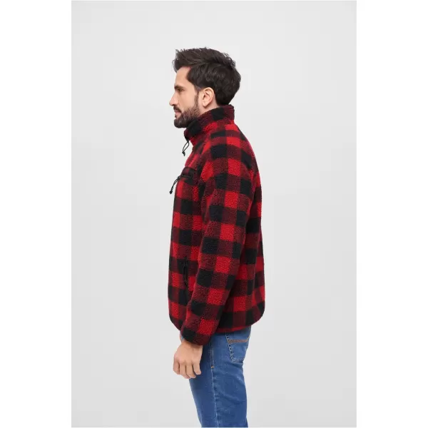  Férfi pulóver BRANDIT BD5022 PIROS/FEKETE 