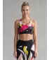 Női prémium sportmelltartó ALTISPORT VOJ/ALW042POD01 FEKETE