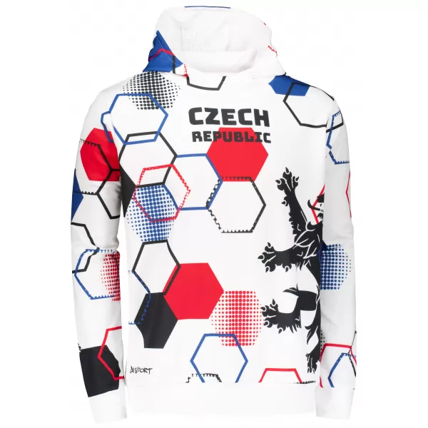  Férfi prémium funkcionális pulóver ALTISPORT VOJ/ALM036MI01 HEXA WHITE 