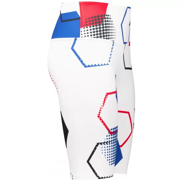 Női prémium funkcionális leggings térd felett ALTISPORT VOJ/ALW036LEG02 HEXA FEHÉR 