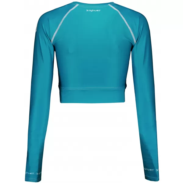  Női prémium, hosszú ujjú funkcionális crop felső ALTISPORT VOJ/ALW000TR04 KEROZIN 