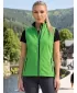 Női softshell mellény ALTISPORT NoPrint NP/ALW7211NJ ZÖLD/TENGERSZÍN