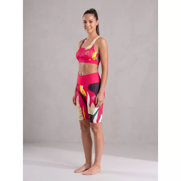  Női prémium funkcionális leggings térd felett ALTISPORT VOJ/ALW042LEG02 RÓZSASZÍN 