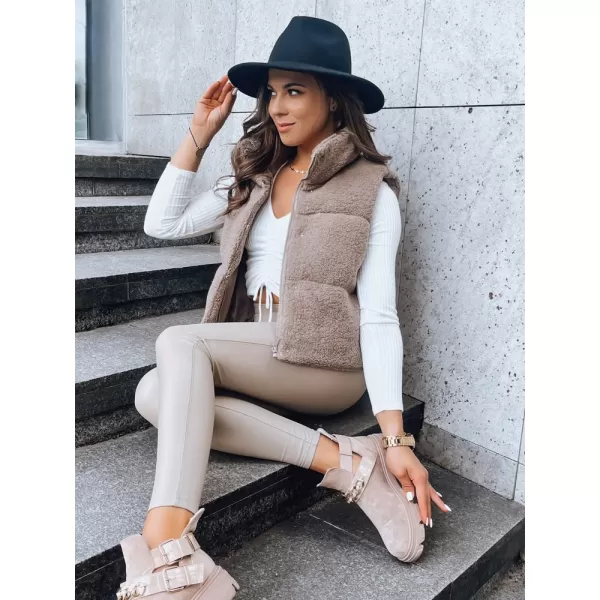  Mellény DSTREET BEEWARM TY3800 KARAMELLA 