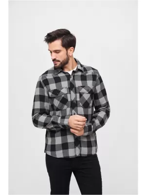 Ing BRANDIT CHECKED BD4002 FEKETE/FASZÉN