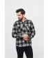 Ing BRANDIT CHECKED BD4002 FEKETE/FASZÉN