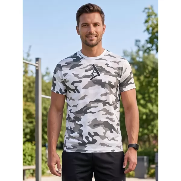  Férfi funkcionális prémium póló ALTISPORT VOJ/ALM038TR01 FEHÉR 