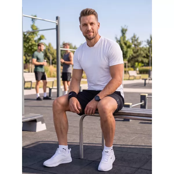  Férfi funkcionális póló ALTISPORT NoPrint NP/ALM421 FEHÉR 