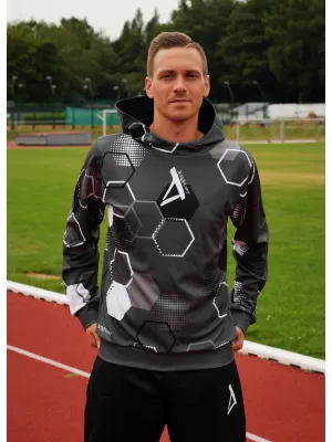 Férfi funkcionális prémium póló ALTISPORT VOJ/ALM037TR01 PIROS