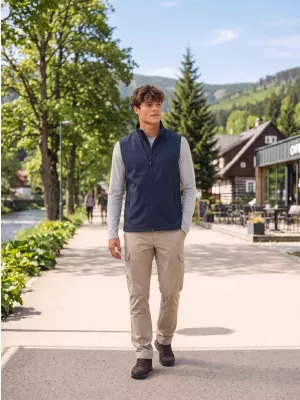 Férfi softshell mellény ALTISPORT NoPrint NP/ALM8211NJ HADITENGERÉSZET/HADITENGERÉSZET