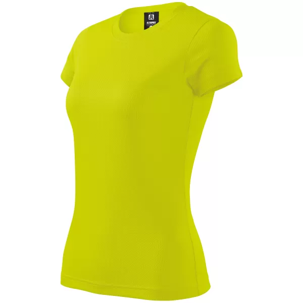  Funkcionális női póló ALTISPORT NoPrint NP/ALW041 NEON SÁRGA 