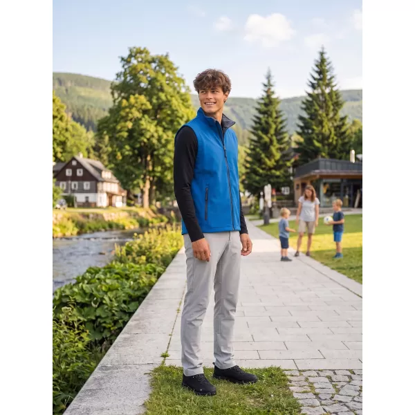  Férfi softshell mellény ALTISPORT NoPrint NP/ALM8211NJ TENGERI KÉK/TENGERÉSZET 