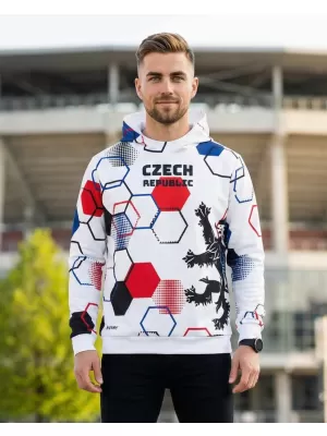 Férfi prémium funkcionális pulóver ALTISPORT VOJ/ALM036MI01 HEXA WHITE