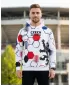 Férfi prémium funkcionális pulóver ALTISPORT VOJ/ALM036MI01 HEXA WHITE