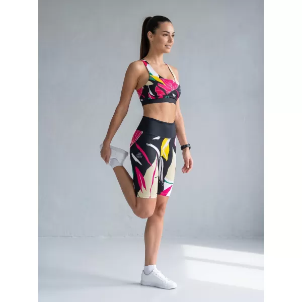  Női prémium funkcionális leggings térd felett ALTISPORT VOJ/ALW042LEG02 FEKETE 