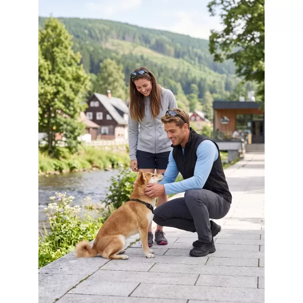  Férfi softshell mellény ALTISPORT NoPrint NP/ALM8211NJ FEKETE/FEKETE 