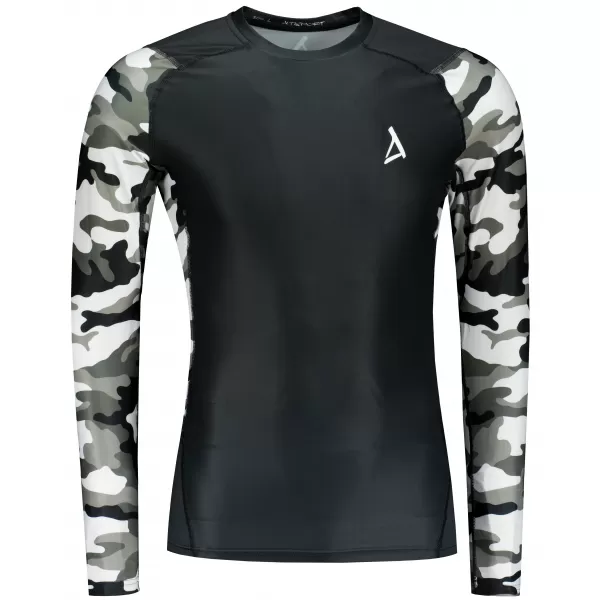  Férfi funkcionális tömörítés T -piró prémium ALTISPORT VOJ/ALM038TR03 FEKETE -FEHÉR 