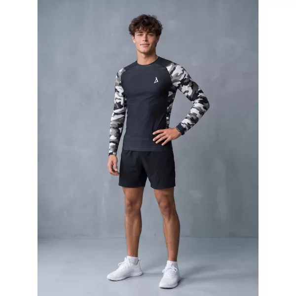  Férfi funkcionális tömörítés T -piró prémium ALTISPORT VOJ/ALM038TR03 FEKETE -FEHÉR 
