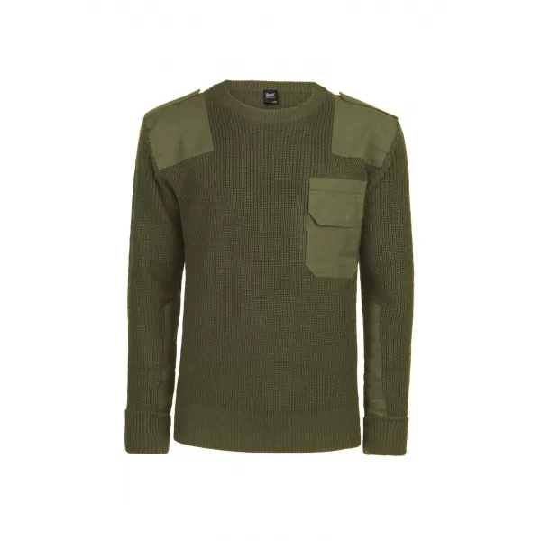  Férfi pulóver BRANDIT MILITARY BD5018 OLAJBOGYÓ 