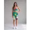 Női prémium funkcionális leggings térd felett ALTISPORT VOJ/ALW042LEG02 ZÖLD