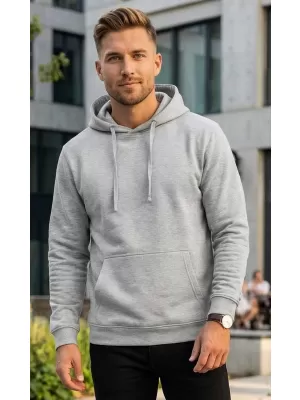 Férfi pulóver ALTISPORT NoPrint NP/ALM679NJ SZÜRKE HANGA