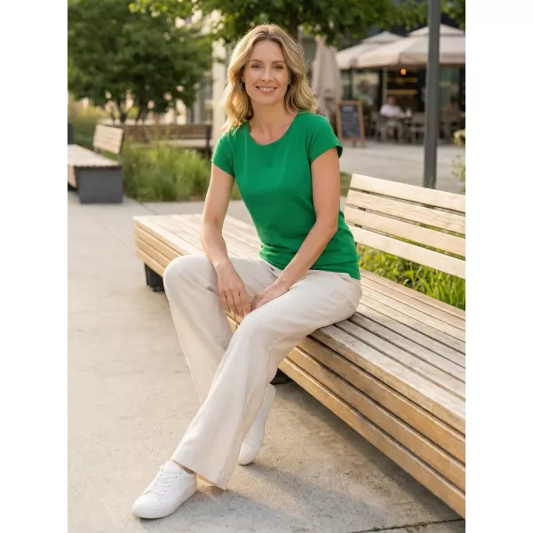  Női póló ALTISPORT NoPrint NP/ALW021 KÖZÉPZÖLD 