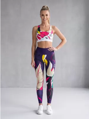Női hosszú, prémium funkcionális leggings ALTISPORT VOJ/ALW042LEG01 SÖTÉTKÉK