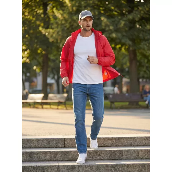  Férfi dzseki ALTISPORT NoPrint NP/ALM2311NJ HALVÁNYPIROS 